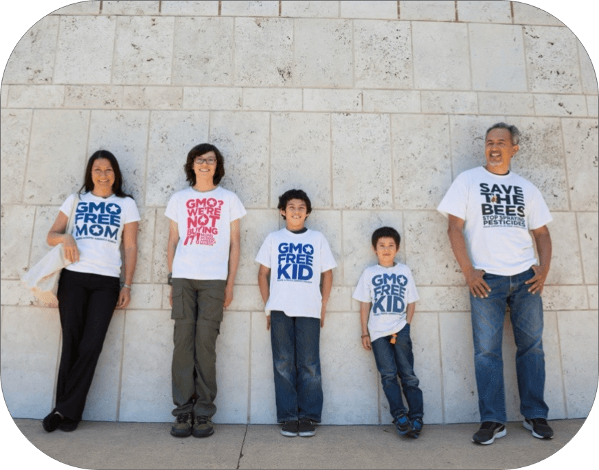 Ben Honeycutt with his family