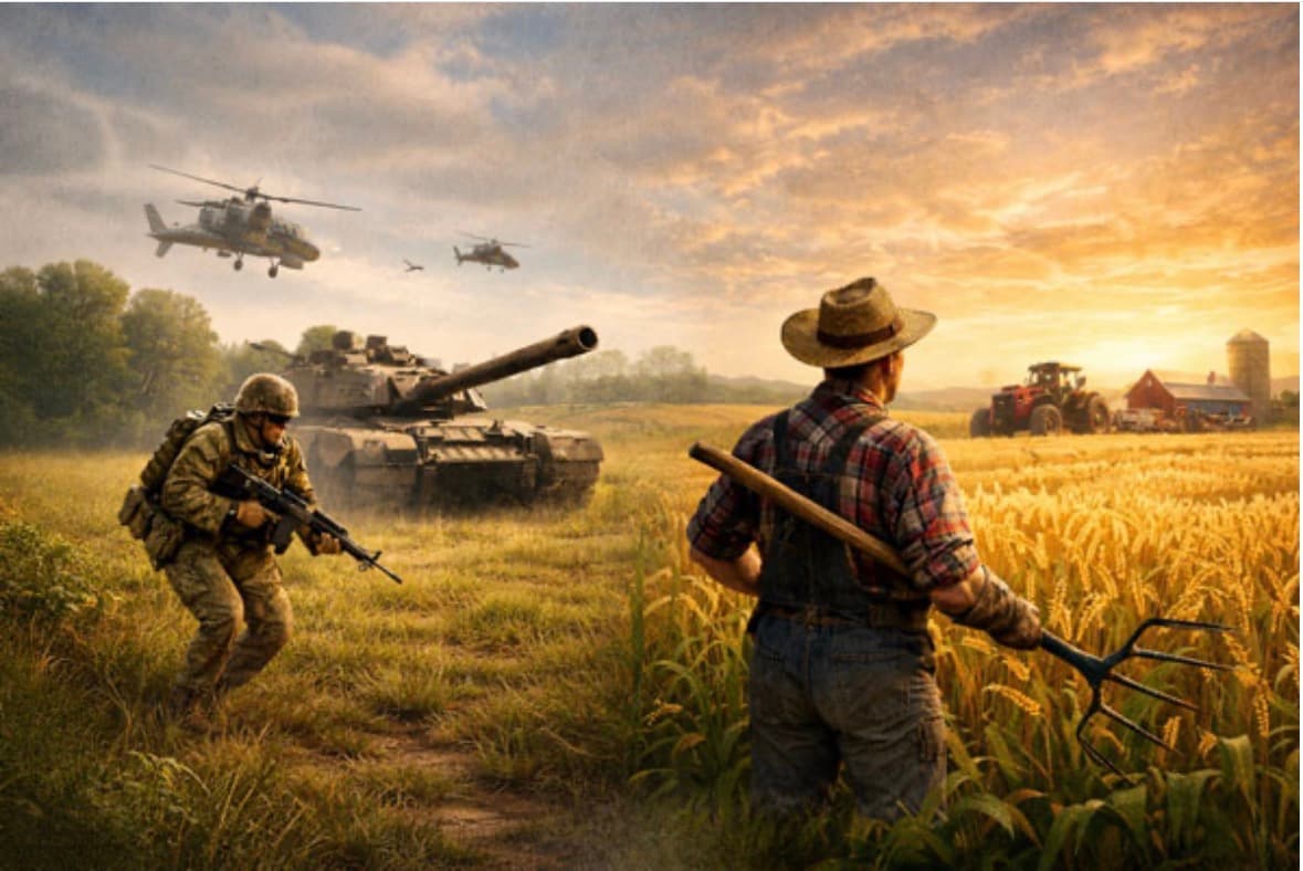 What Do War and Farming Have in Common?